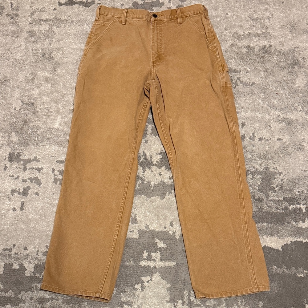 Carhartt Men's Brown Work Pants